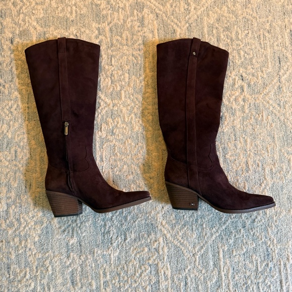Sam Edelman Wyatt Boots Wide Calf Size 7 - Picture 2 of 4